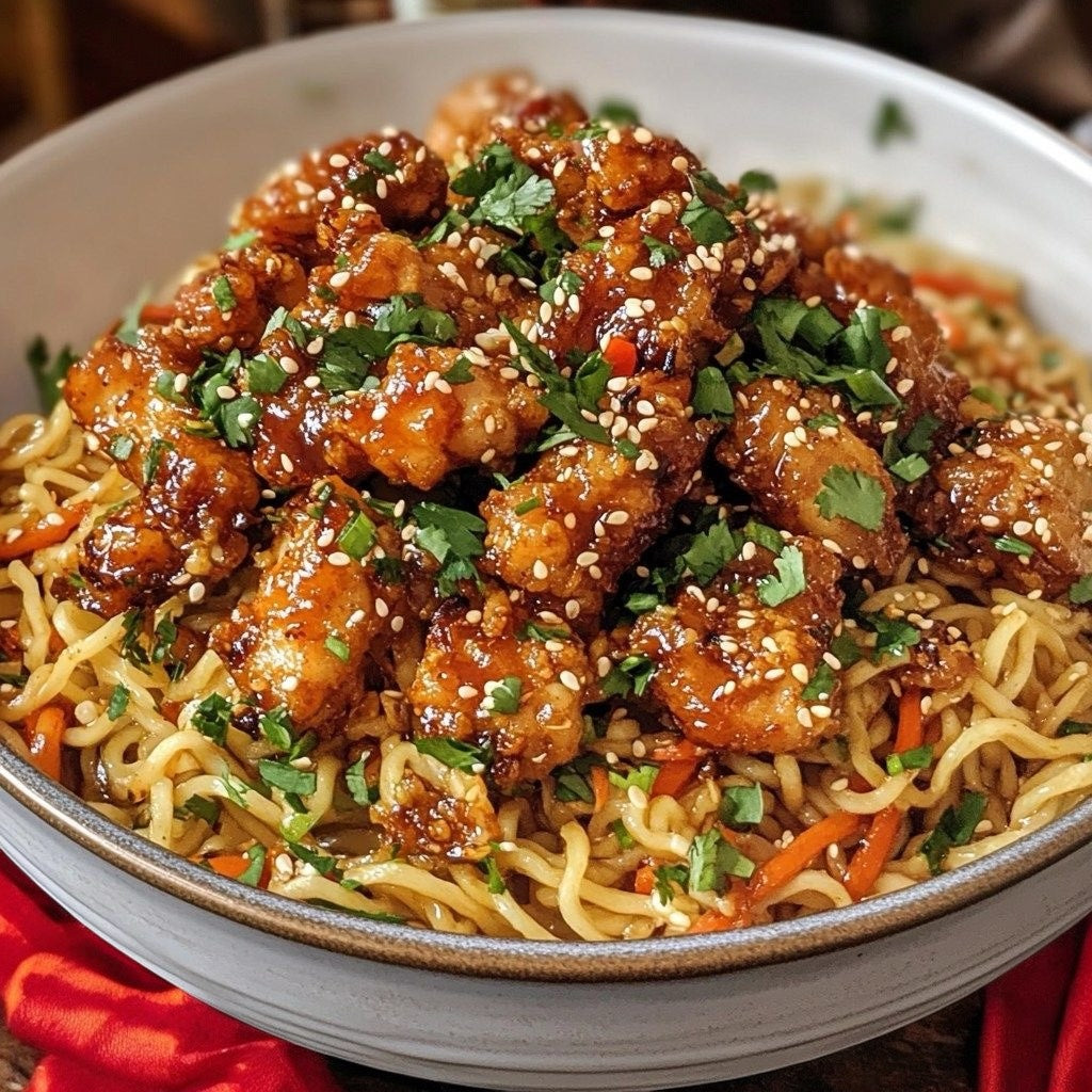 NOUILLES DE POULET + UNE BOISSON AU CHOIX